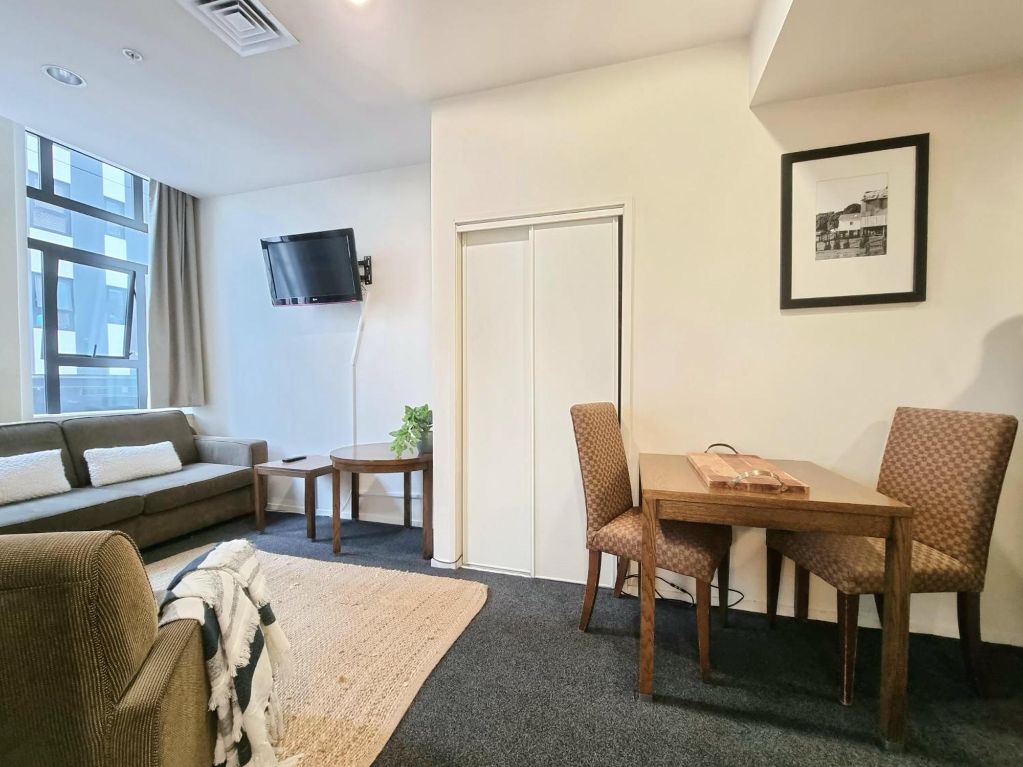 Urban Deco Apartment On Queen Street Auckland Quarto foto