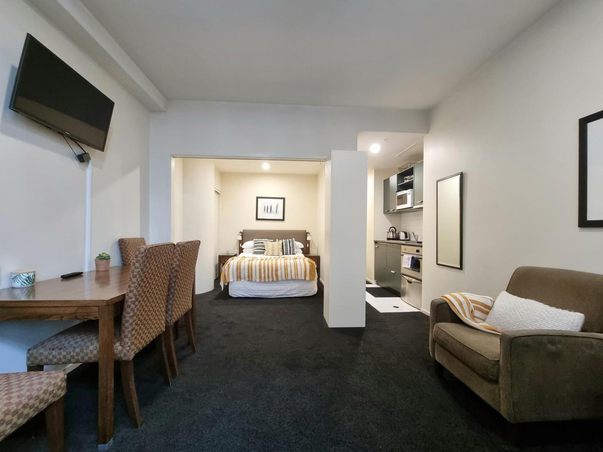 Urban Deco Apartment On Queen Street Auckland Quarto foto